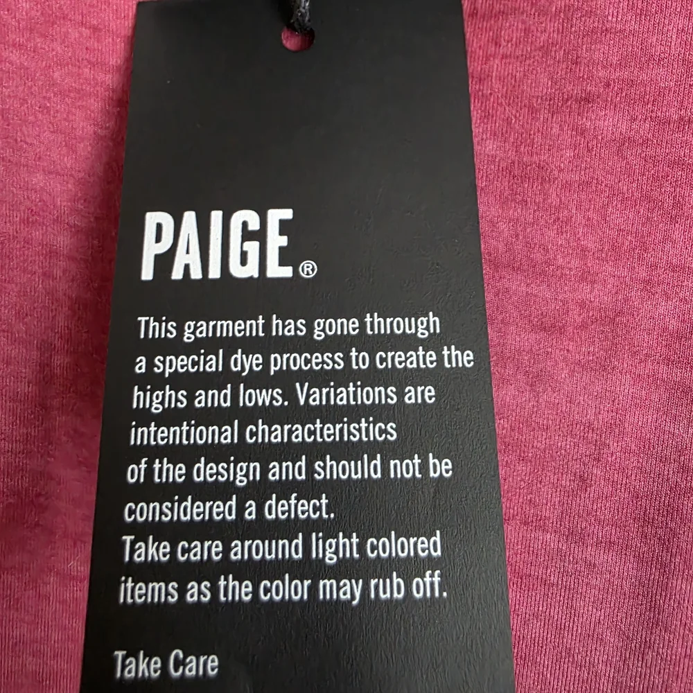 NWT PAIGE Georgina Vintage Rose Plum Tank Top - Size Small - Picture 7 of 11